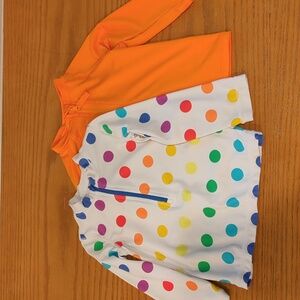 Two toddler rashguards 12-18 months